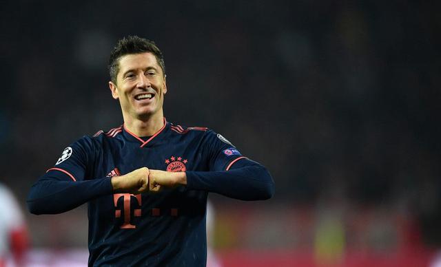 1. Robert Lewandowski / Bayern Múnich - 19 goles (38 puntos). (Foto: AFP)
