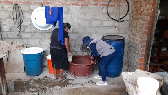 Brigadas de salud inspeccionarán las casas de Piura para eliminar criaderos del zancudo del dengue