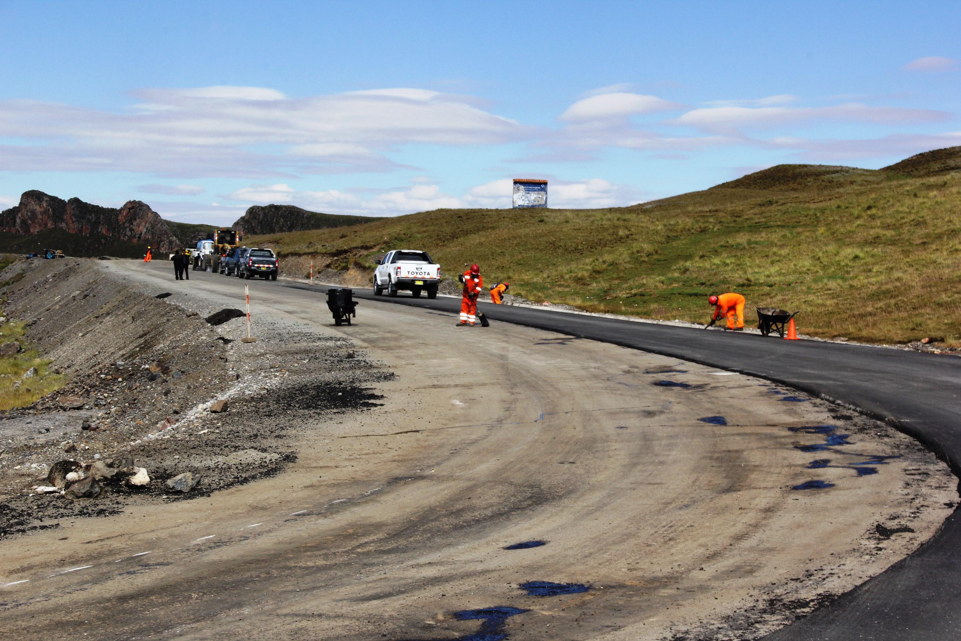 Vía Pasco – Yanahuanca en pésimas condiciones