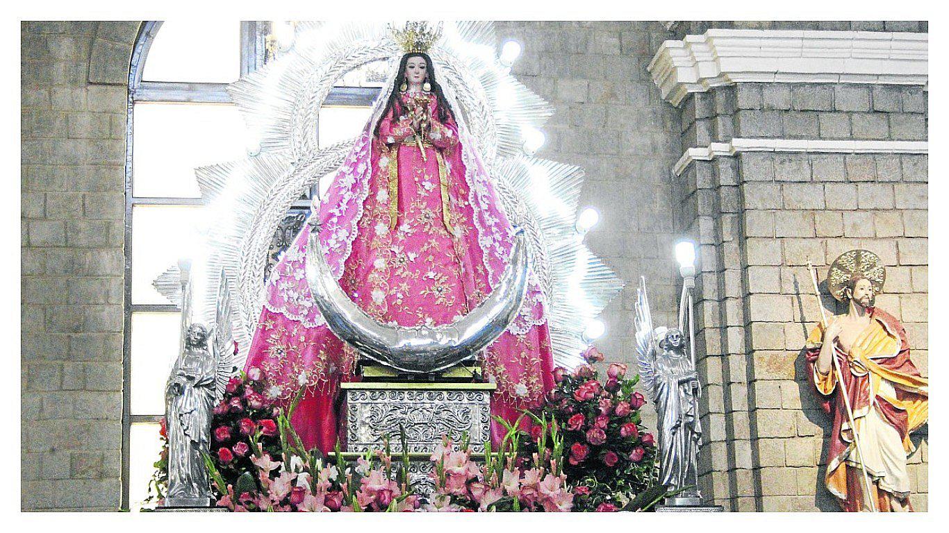 Bajada santa por la visita del Papa Francisco a Trujillo