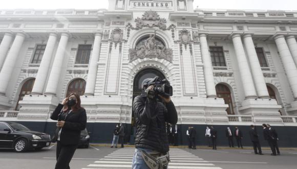 Los periodistas siguen sin poder ingresar a las instalaciones del Congreso de la República para hacer coberturas  | Foto: César Campos / @photo.gec