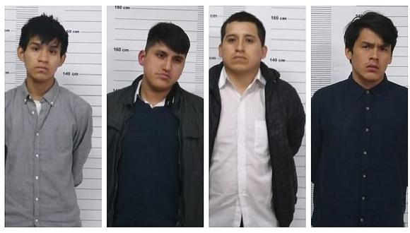 Detienen a cuatro delincuentes tras intensa persecución en San Borja