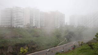 Lima y Callao amanecieron hoy con alta sensación de frío y la humedad superó el 90%
