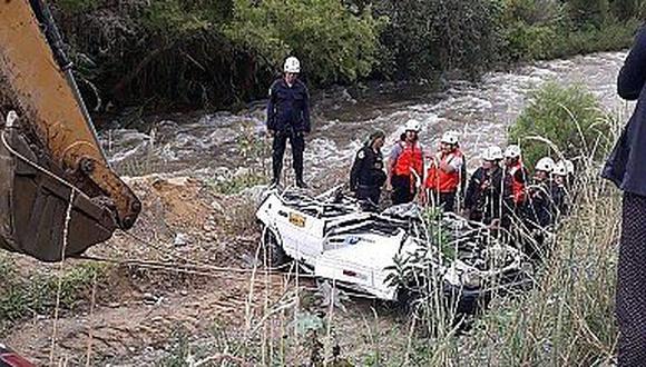 Aparece cadáver de transportista arrastrado por río Conchumayo