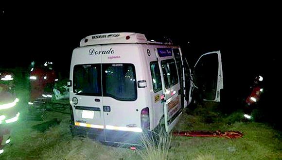 Puno: conductor ebrio causó la muerte de dos personas en Ichu