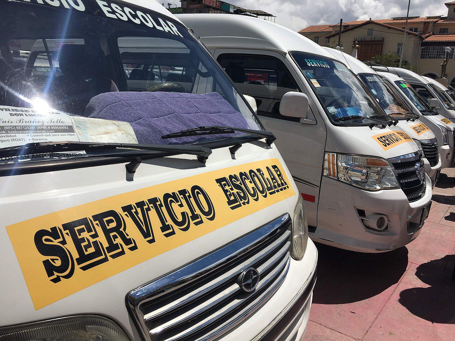 20 unidades cuentan con documentos para laborar como movilidad escolar 