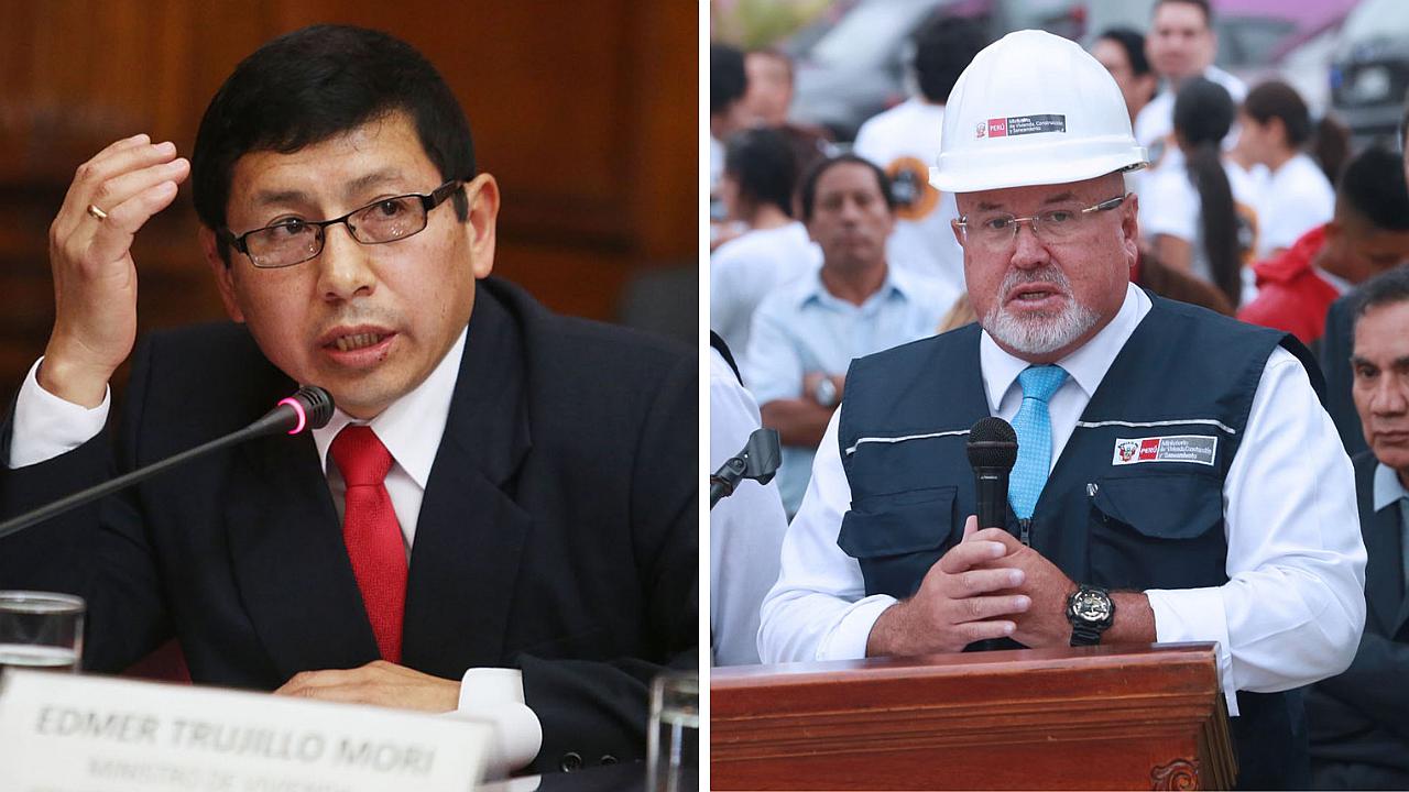 Carlos Bruce y Edmer Trujillo: Esto respondieron hace pocos días sobre su renuncia 