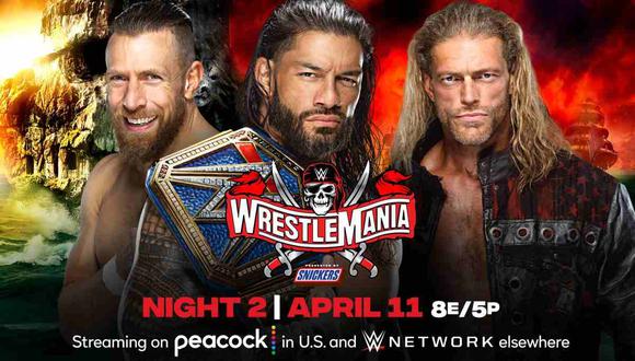 Sigue la segunda noche de Wrestlemania 37 este domingo 11 de abril desde Tampa, Florida. (Foto: WWE)