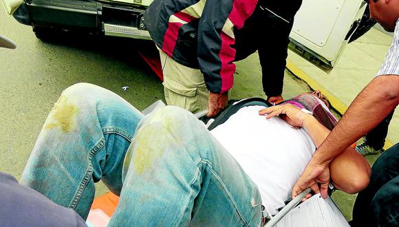 Chiclayo: Un vigilante queda herido en accidente de tránsito 