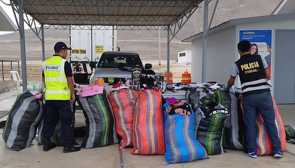 En camión que venía de Lima hallan ropa “bamba” por S/ 120 mil | EDICION |  CORREO