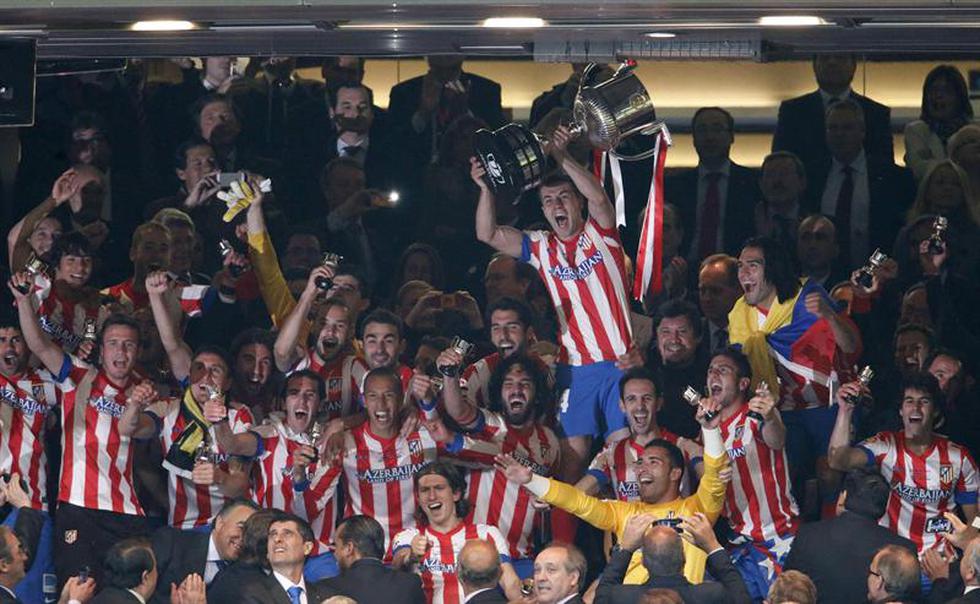 Atlético Madrid campeón de la Copa del Rey tras vencer 2-1 a Real Madrid (Fotos)