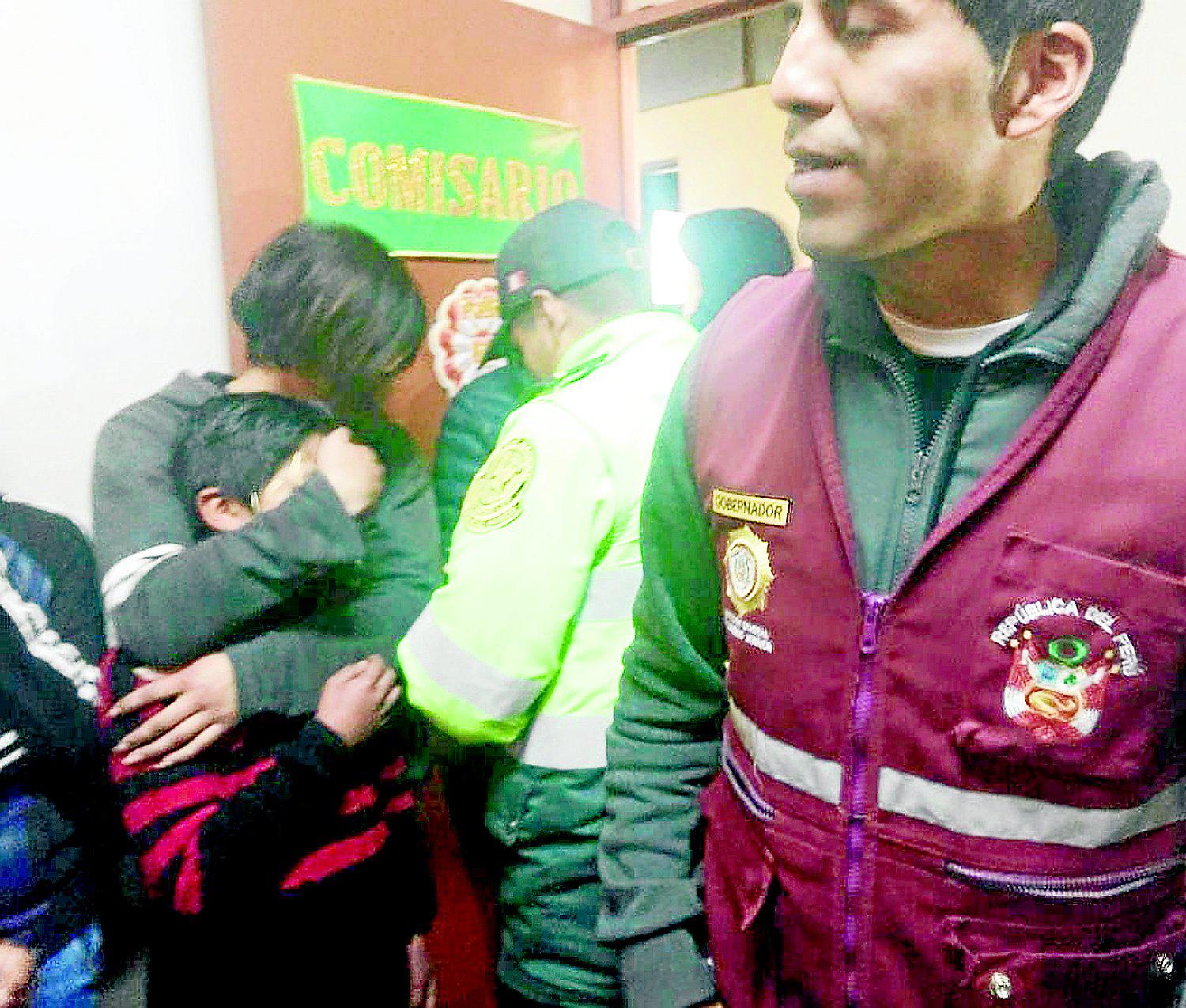 ​Detienen a 20 menores doteros en operativo en Pasco