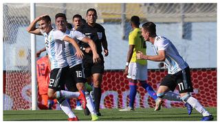 Sudamericano Sub 20: Argentina derrotó a Colombia con golazo de tiro libre (VIDEO)