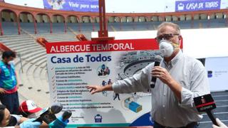 Muñoz: 18 personas de albergue en Plaza de Acho se reencontraron con sus familias