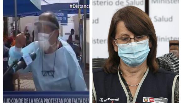 La indignación continúa entre el personal de salud por el caso "Vacunagate". Captura: Canal N/GEC