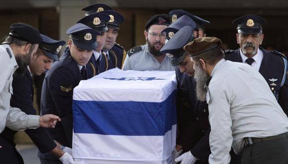 Ariel Sharon fue enterrado con honores militares