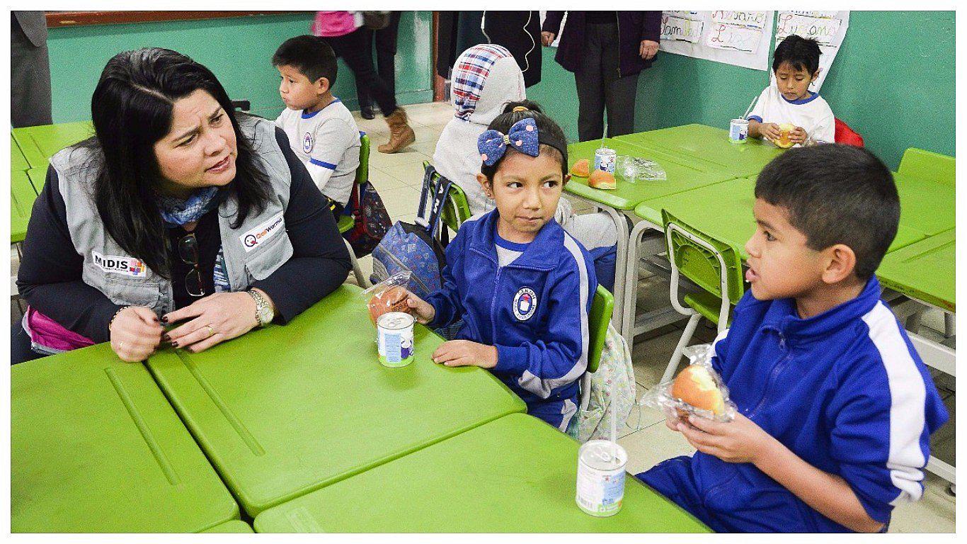 En el 2018 servicio alimentario a colegios secundarios de jornada escolar completa 