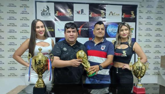 Los Amigos de Llacuabamba, con su capitán Yeison Rodríguez (exdirectivo de Deportivo Llacuabamba), quieren la copa.