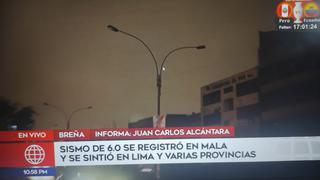 Sismo en Lima: Se registra corte de energía eléctrica en el distrito de Breña
