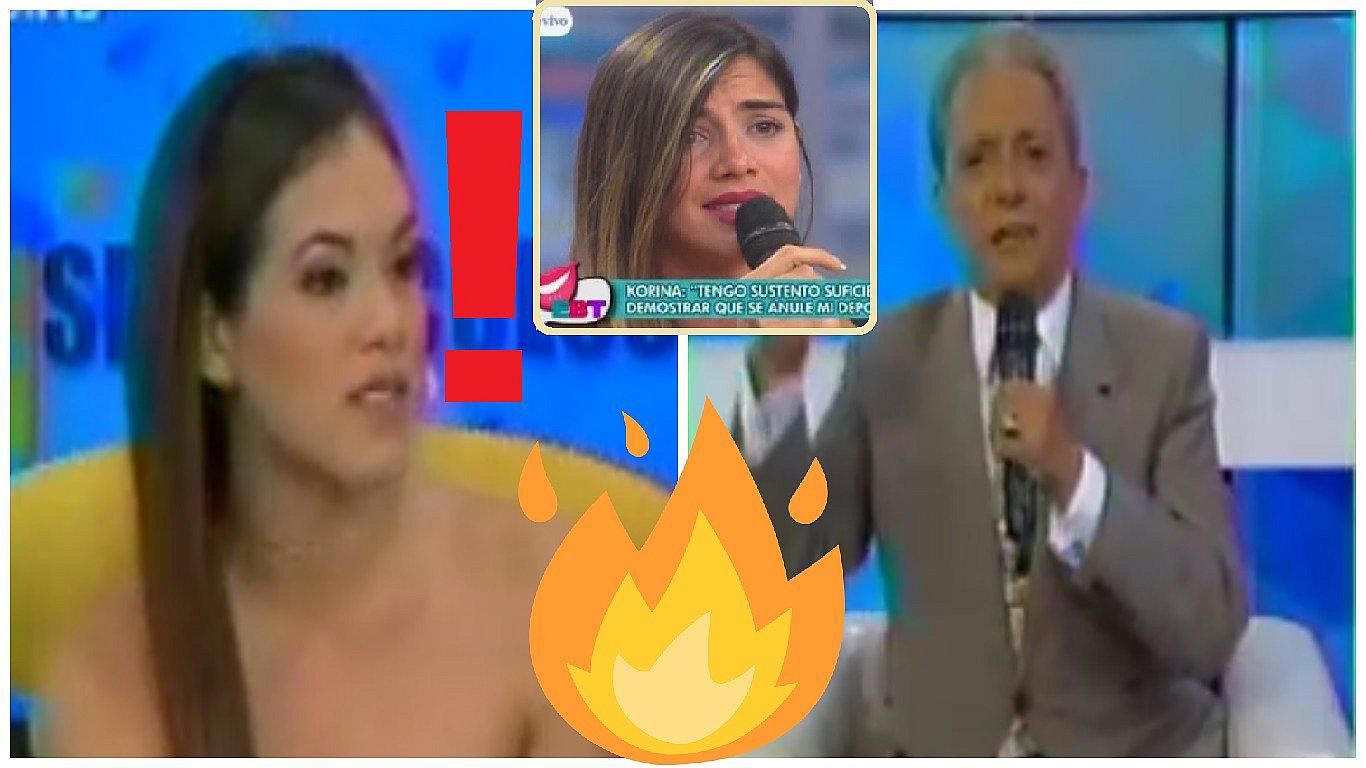 Korina Rivadeneira: abogado Tudela la defendió pero Jazmín Pinedo lo calmó así (VIDEOS)