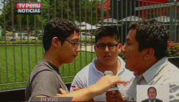 Seguridad de fast food sancionado agrede a periodistas de TV Perú