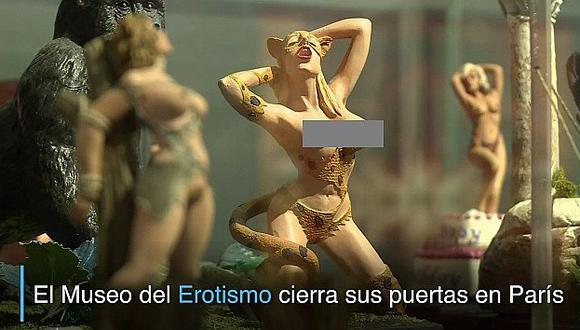 Museo del Erotismo cierra sus puertas en París (VIDEO)
