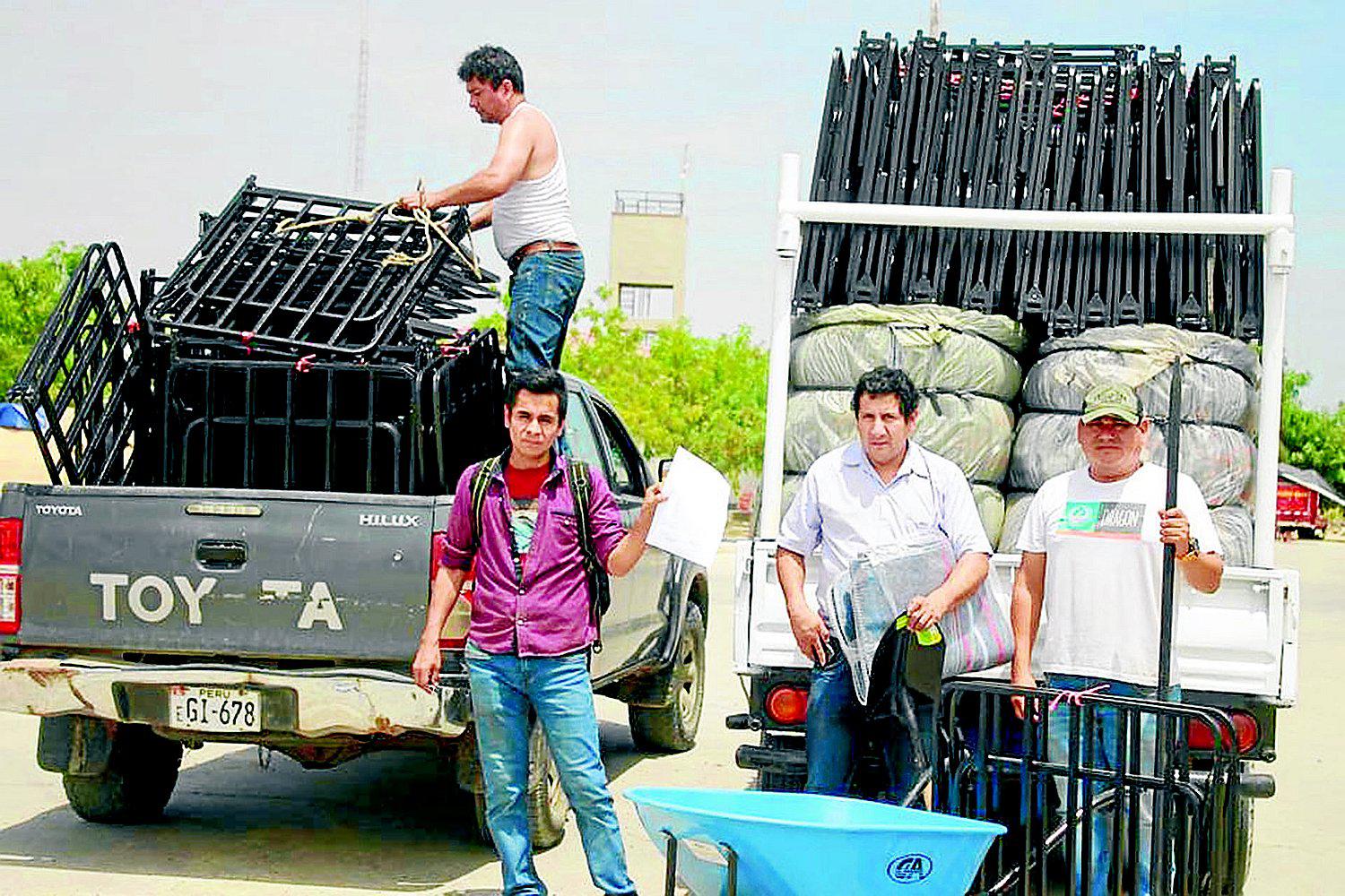 Abastecen almacenes de 15 municipalidades para atender las emergencias