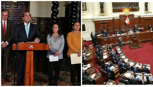 Fernando Zavala: Pleno del Congreso dio voto de confianza a gabinete ministerial