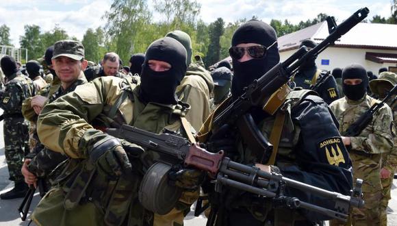Rebeldes ucranianos aceptan un cese el fuego provisional