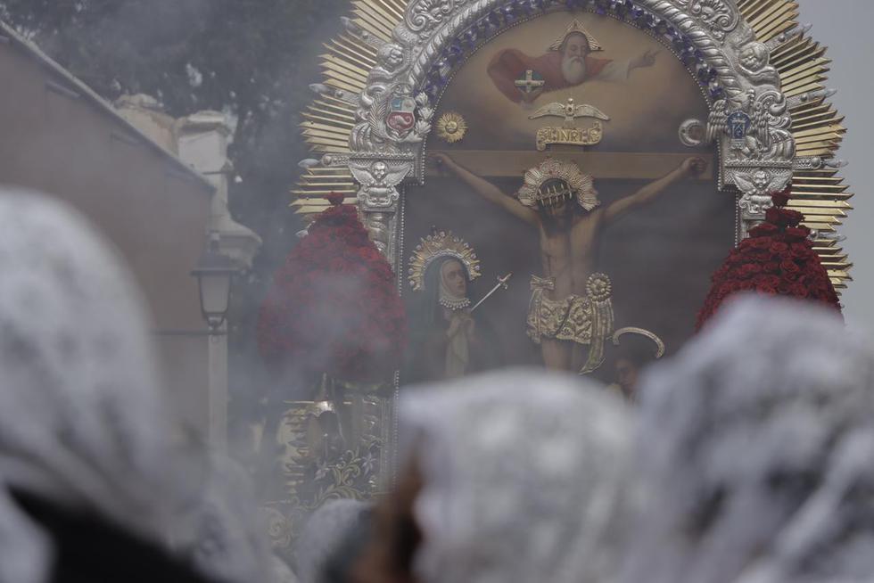 La imagen del Señor de los Milagros saldrá nuevamente en procesión por las calles de Trujillo. (Foto: Randy Reyes)
