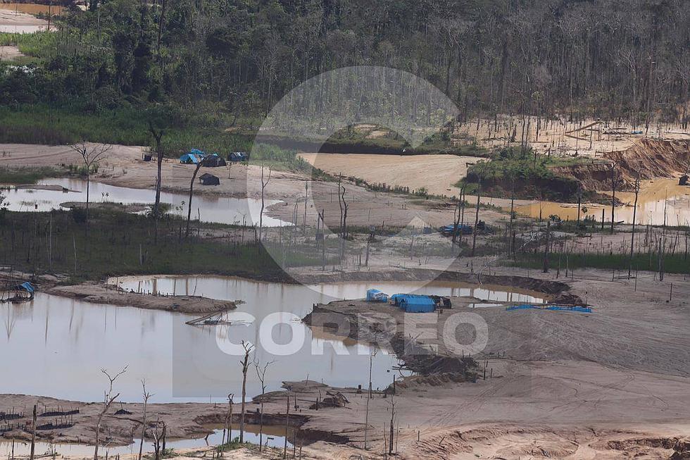 Impactantes imágenes de los efectos de la minería ilegal en Madre de Dios (FOTOS)