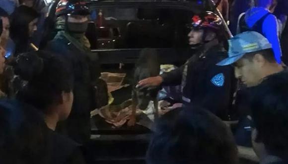 Encuentran camioneta con presunta carne de perro para vender en chifa (VIDEO Y FOTOS) 