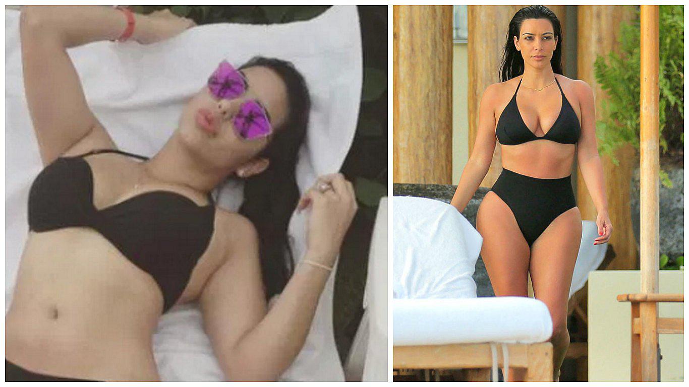 ¿Joven mexicana asegura ser más voluptuosa que Kim Kardashian? (FOTOS)