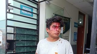 Peatón sufre brutal golpiza por pedir a taxista que maneje bien en la provincia de Chincha