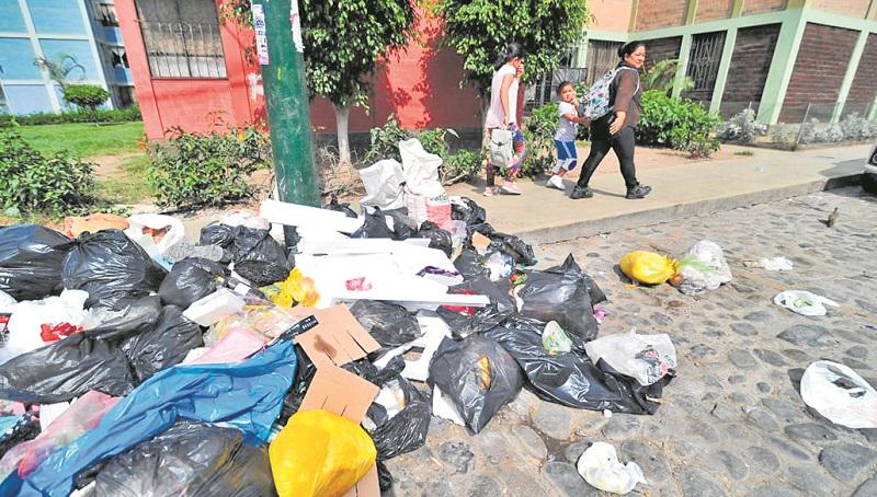 Basura en Surco (Foto: Diana Marcelo)