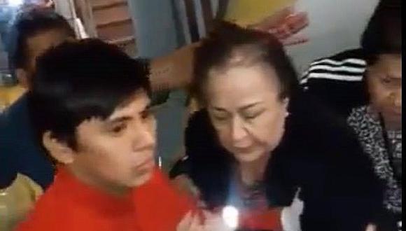 Trujillo: Bomberos auxilian a anciana que sufría de dolor estomacal (VIDEO)