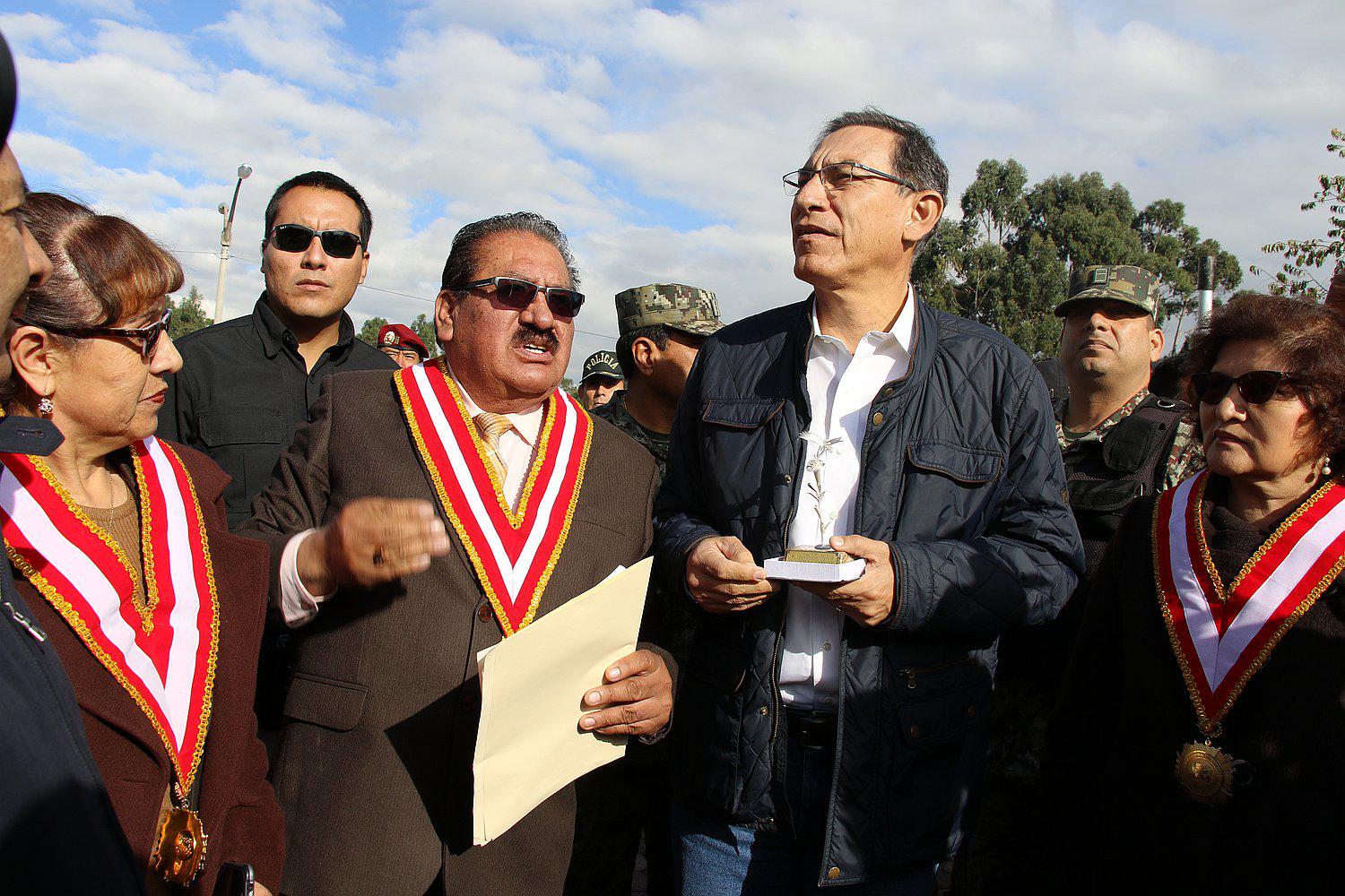 ​Rector de UNCP pide a Vizcarra la donación de terrenos del fundo El Porvenir