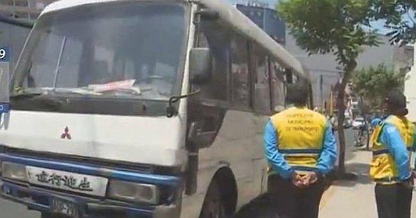 Sin Soat y con una deuda de S/ 3 millones: Sacan de circulación a cúster 'La Bestia' de Petit Thouars 