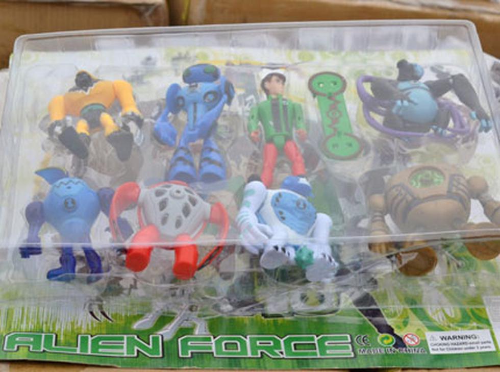 Incautan 17 toneladas de juguetes chinos de contrabando