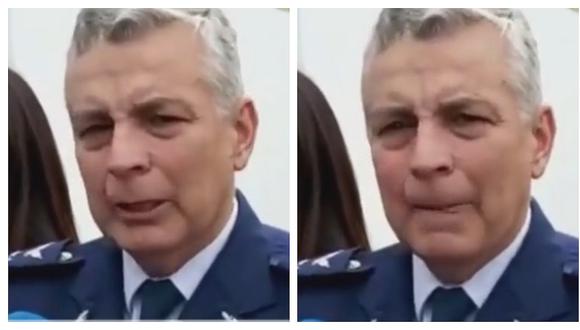 ​General chileno ante protestas en Antofagasta: "Que no panda el cúnico" (VIDEO)