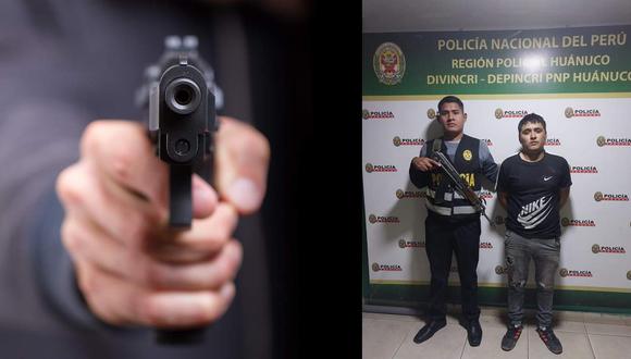 Un sujeto desató terror en las calles de Huánuco, luego que se pusiera a disparar a diestra y siniestra contra los transeúntes./ Foto: Correo