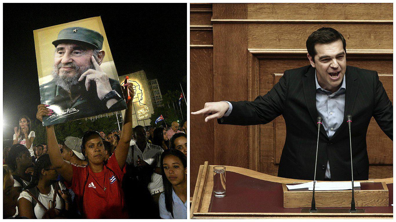 Tsipras: "La Cuba de Fidel nos enseñó que camino al socialismo no es de rosas"