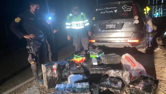En diferentes operativos llevados a cabo en las tres provincias de la región se lograron decomisar productos de procedencia ilegal, sobre todo en la línea de frontera con Ecuador.