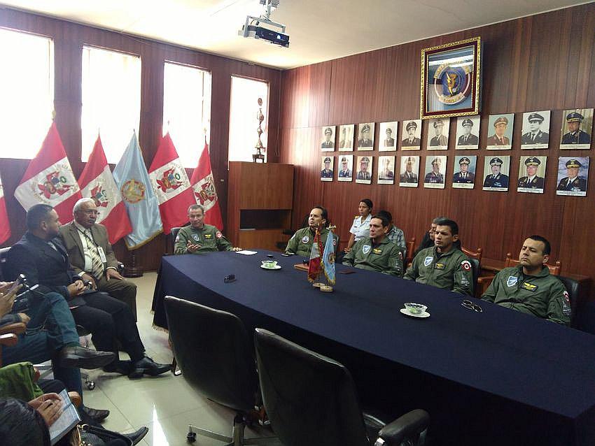 Fuerza aérea peruana alista participación en “Cruzex 2018”
