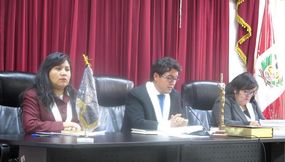 Colegiado de la Corte Superior de Justicia de Huancavelica.