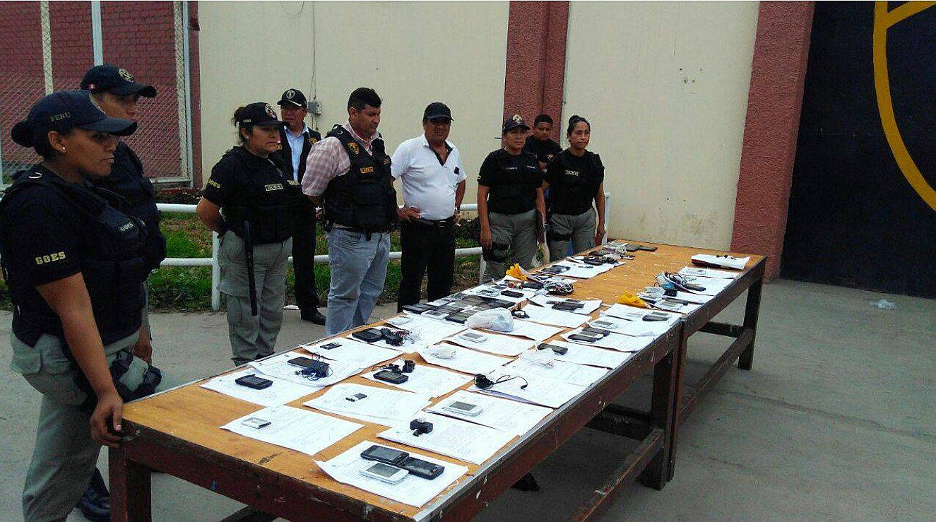 Trujillo: Incautan celulares y cuchillos en penal El Milagro (VIDEO) 