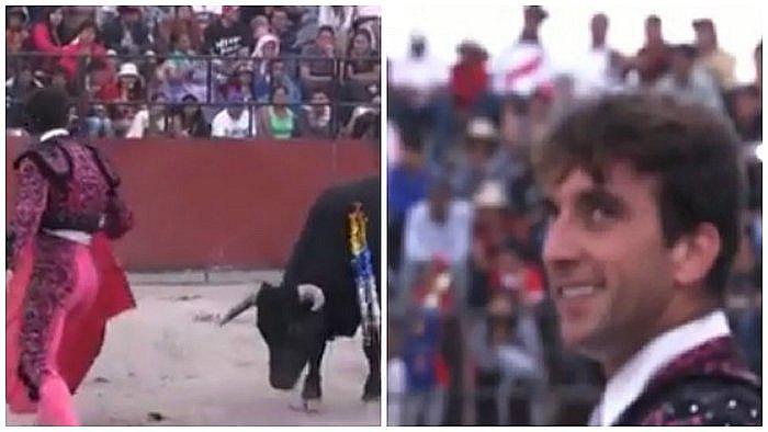 Antonio Pavón sufre terrible corneada mientras le hacía esto a toro (VIDEO)