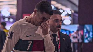 Cristiano Ronaldo llora por adiós de Portugal: el crack luso lamentó eliminación en Qatar 2022