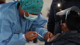 COVID-19: Más de 60% de la población mayor de 12 años en Junín ya tienen las dosis completas de vacuna