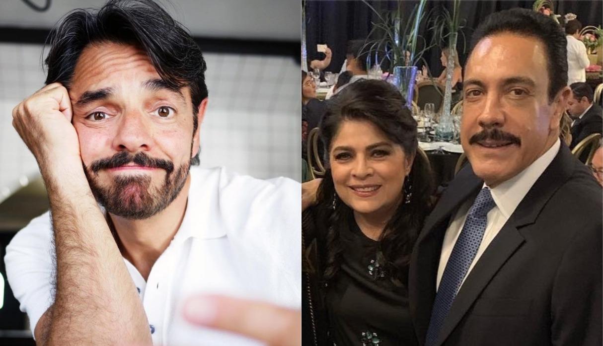 Eugenio Derbez se refiere a Omar Fayad en reciente post de Instagram. (Foto:@ederbez/@victoriaruffo)